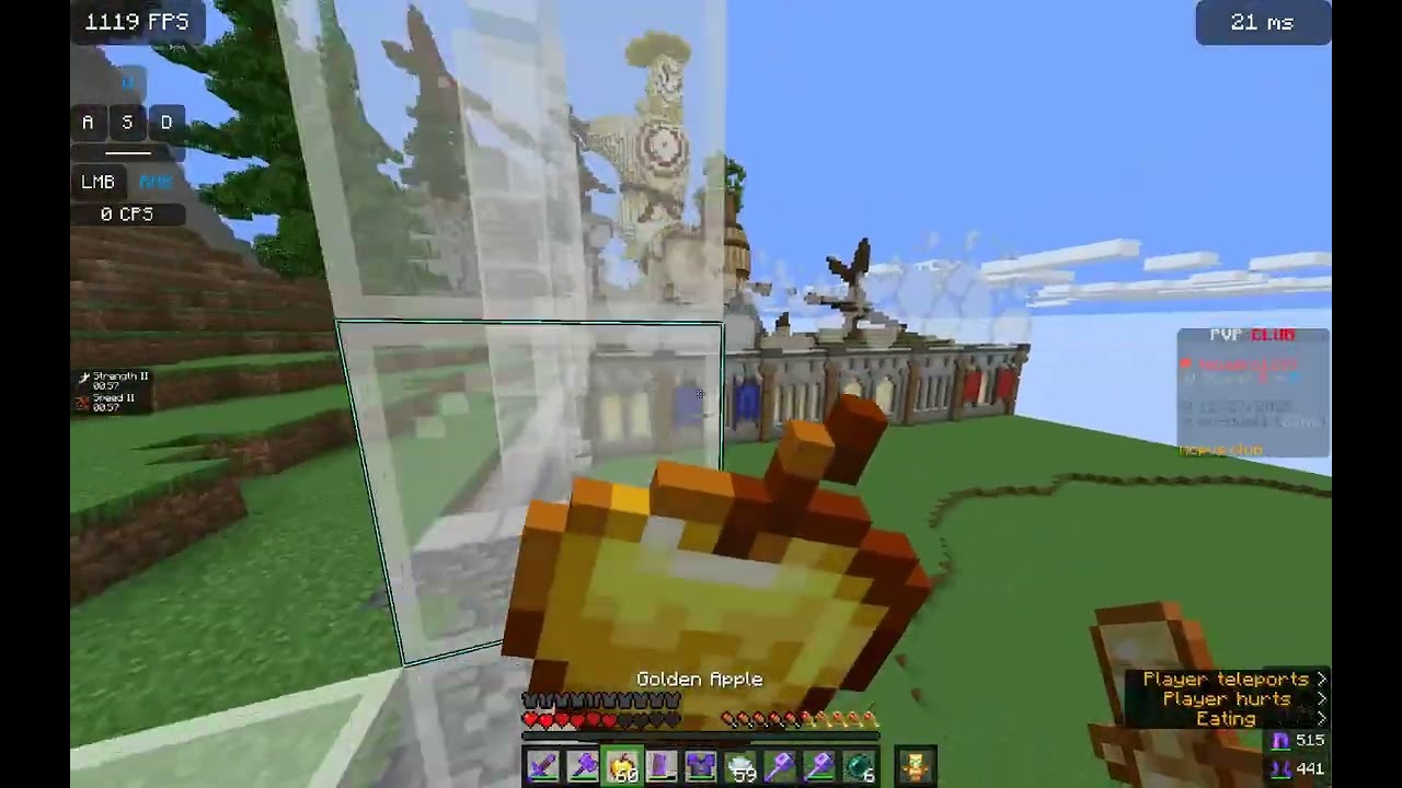 I was just chilling in PVP club until this happend...(part 2 mace kit)