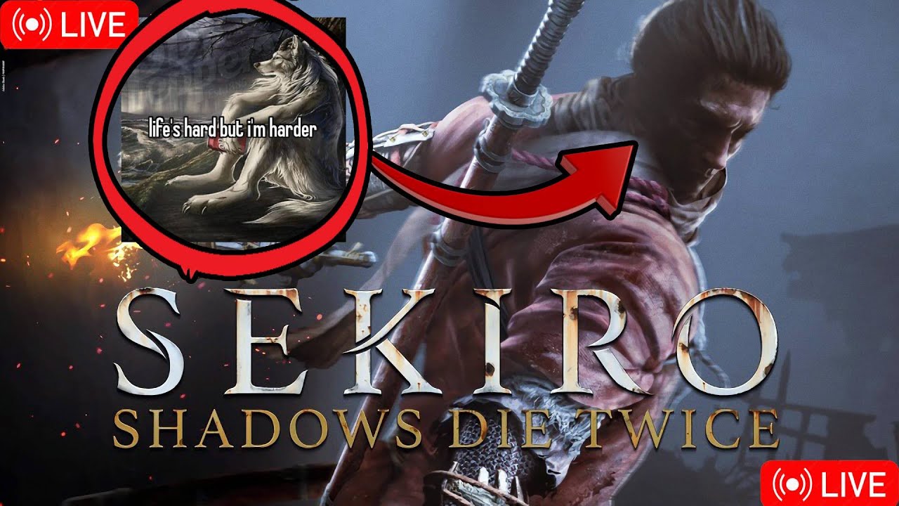 🔴 LIVE: Playing the hardest game | Sekiro Shadows Die Twice