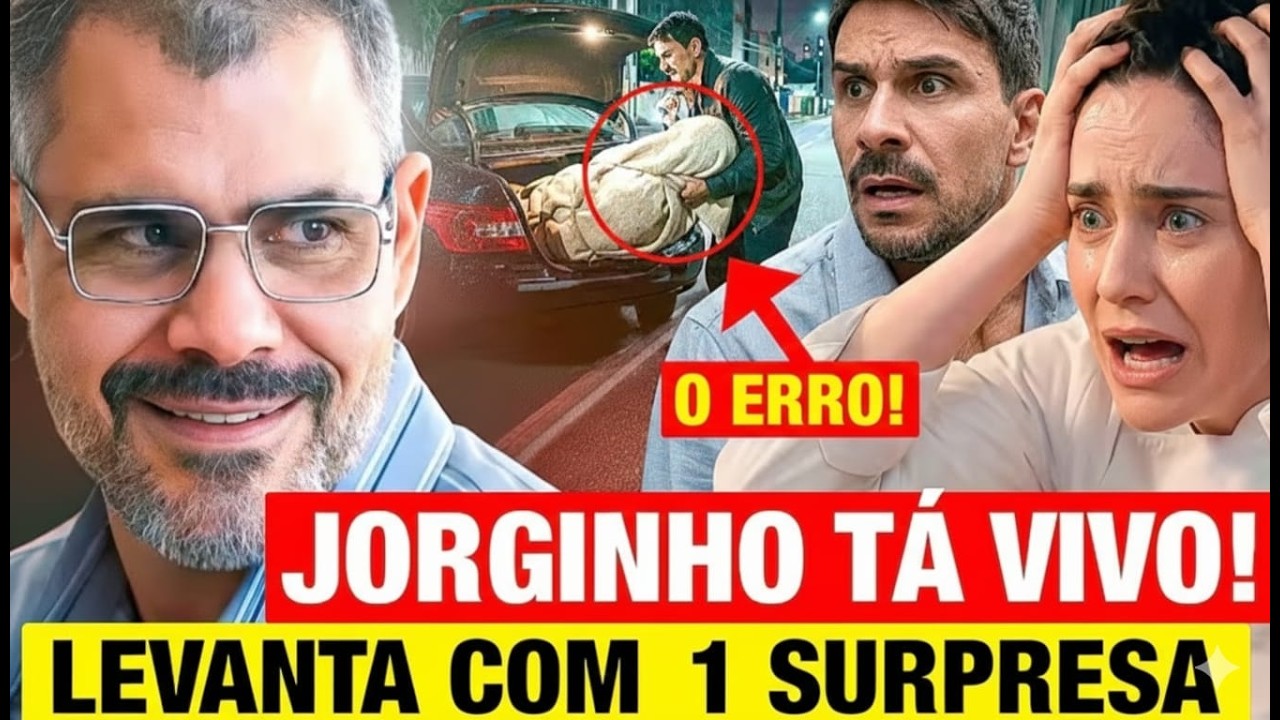 TRÊS GRAÇAS/LO=- - QUARTA 25/02 - JORGINHO ESTÁ VIVO! Samira descobre que cometeu O PIOR ERRO!