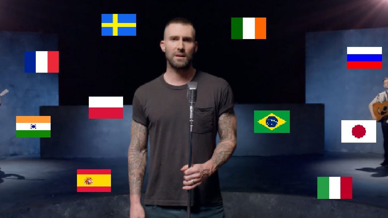 GIRLS LIKE YOU in 10 Different Languages! (Maroon 5)