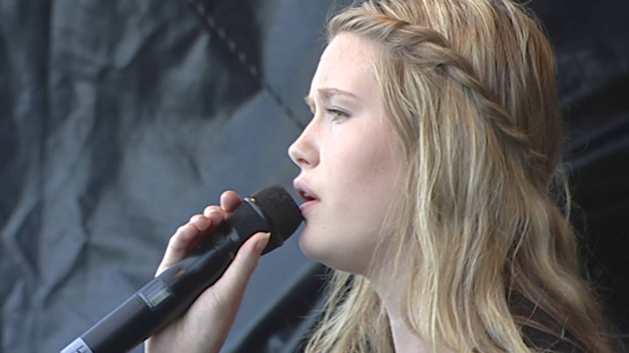 Jasmine sjunger Kärleken och vinden på TaubeSpelen 2016