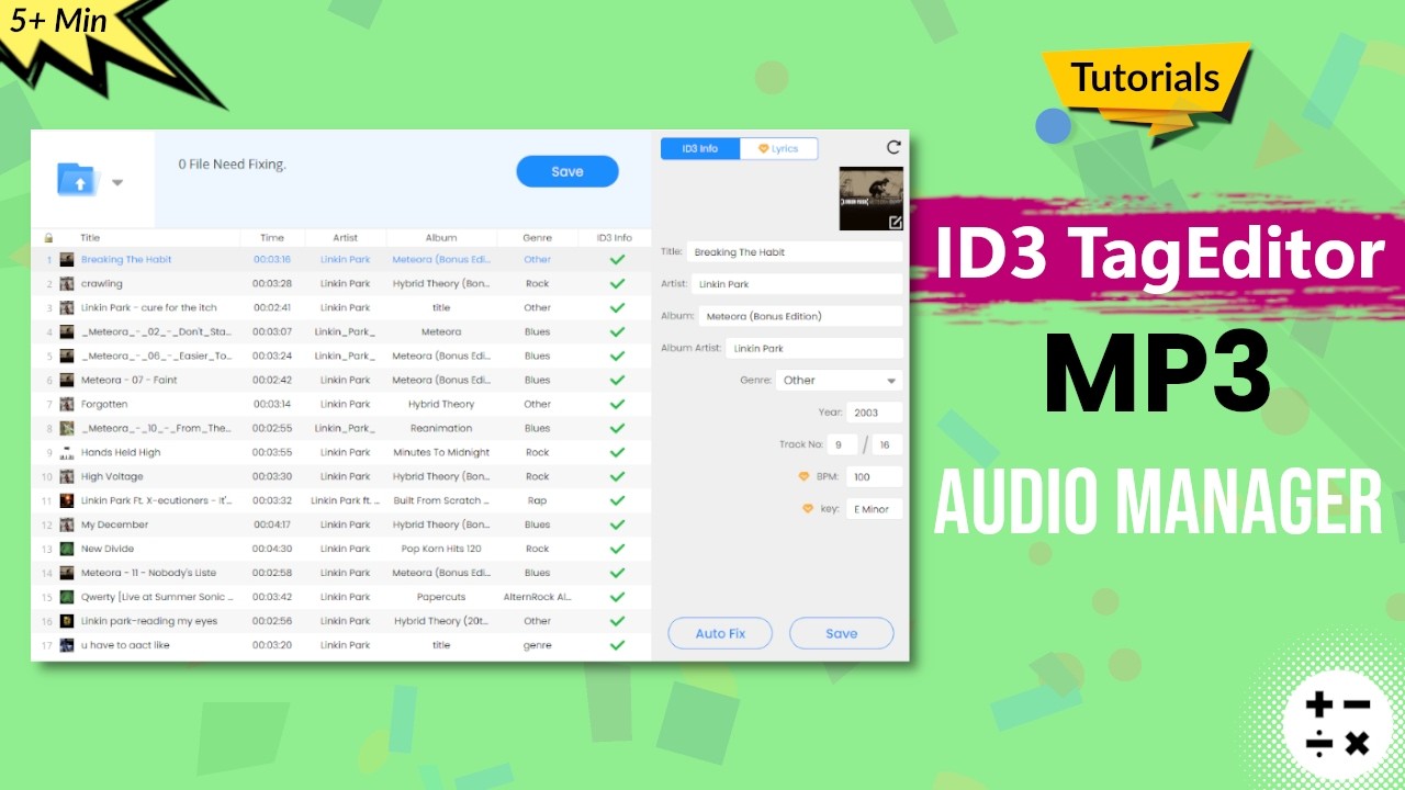 Как редактировать теги MP3 &mdash; лучший редактор музыкальных тегов для Windows и Mac в 2025 году
