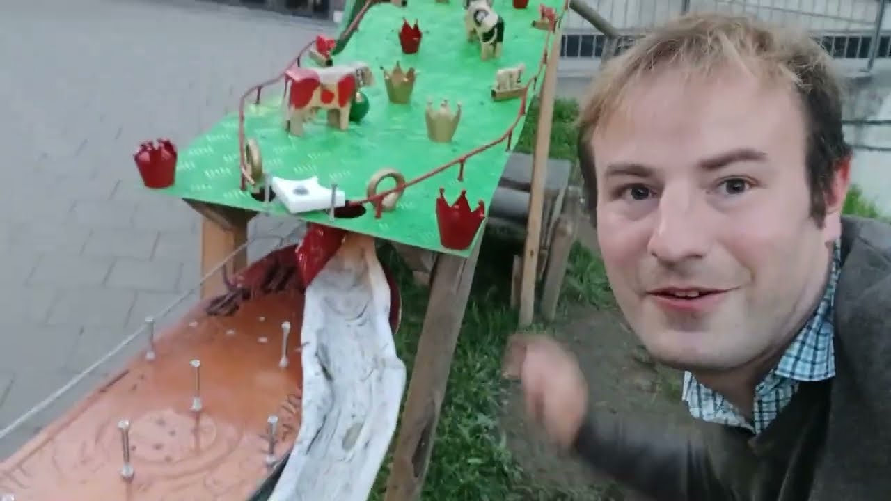 Giant Marble Run Fun In The Swiss Mountain Village Of Wengen!