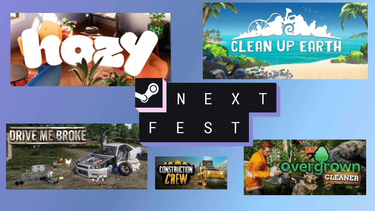 Next Fest Demos Day 5🔹Clean Up Earth