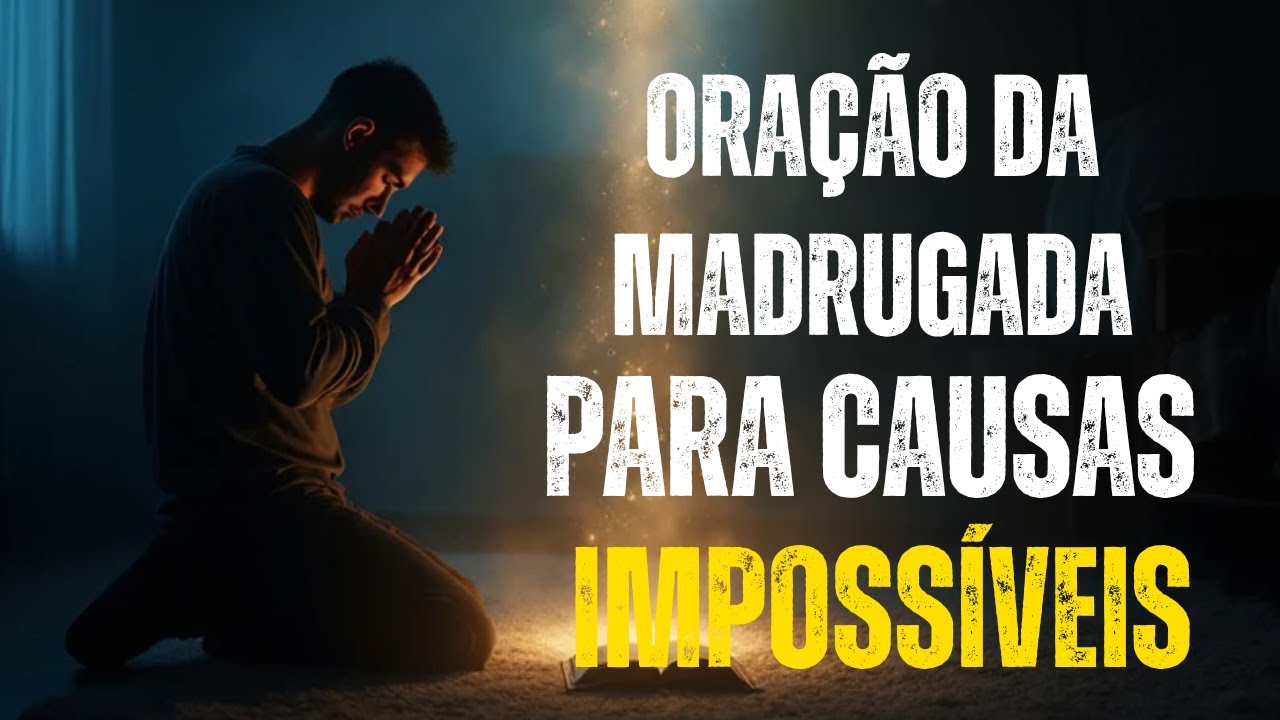Oração da Madrugada para Causas Impossíveis — Ouça Agora e Mude Sua Vida