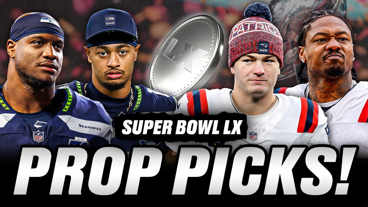 Super Bowl LX Prop Betting Show! | Player Props, Coin Toss, Gatorade & More
