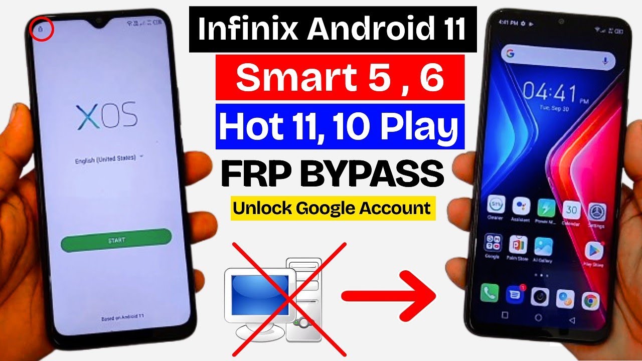 All Infinix Android 11 FRP Bypass 2025- X688B / X657B / X6611B Google Account Lock Unlock Without Pc