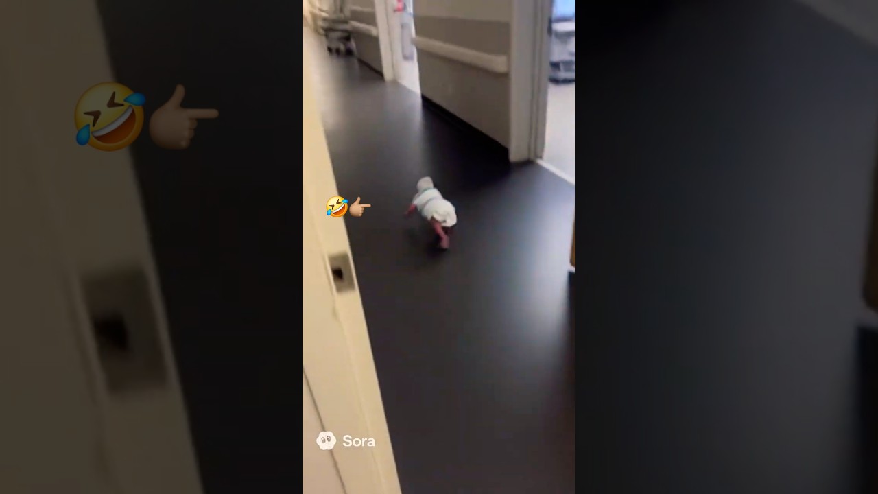 Kid Born To Run! 😂  #ai #funny