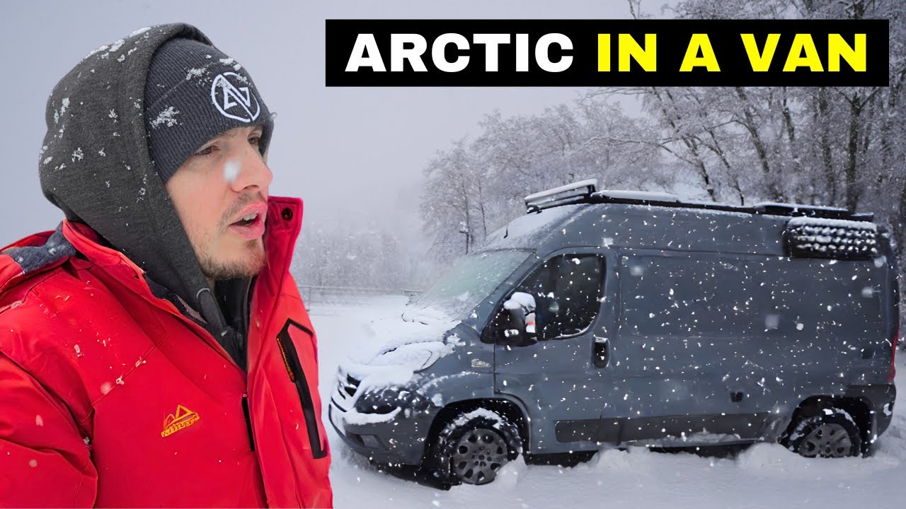 Extreme winter van life begins