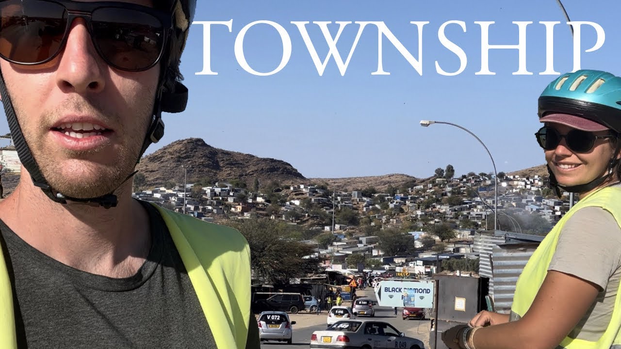 Namibie, Ce que personne ne montre. Le plus grand TOWNSHIP en vélo T. AFRIQUE ep. 46
