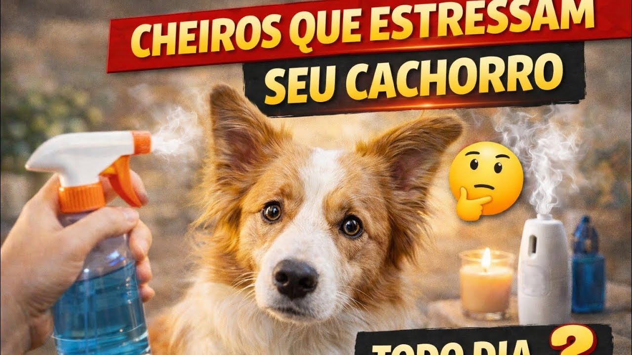 7 Cheiros Que Estressam Seu Cachorro (E Você Usa Todo Dia)