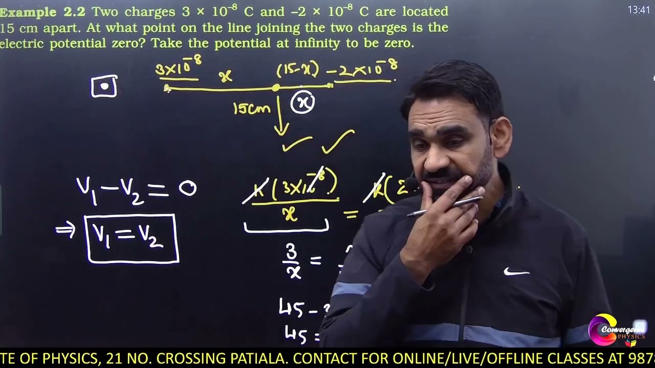 Ncert Q's Potential and Capacitance