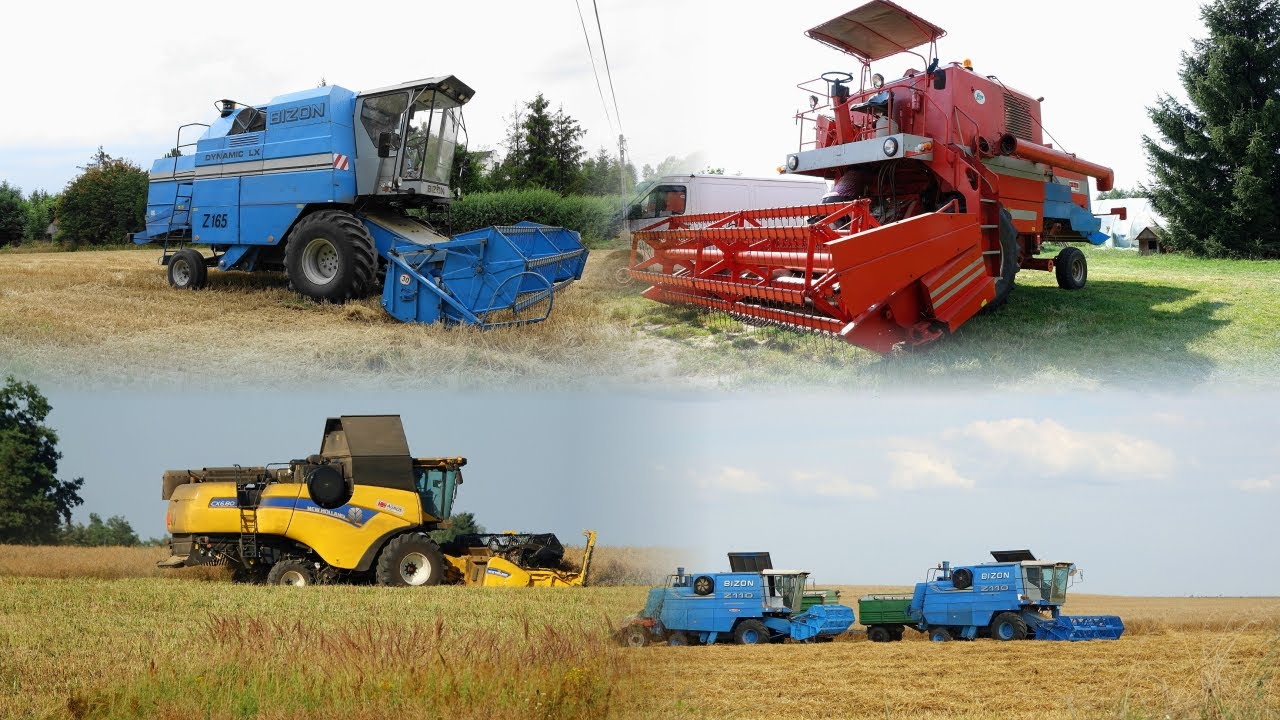 Żniwa 2020 z Bizonami | odc.21 | w akcji Bizony i New Holland CX 6.80 |