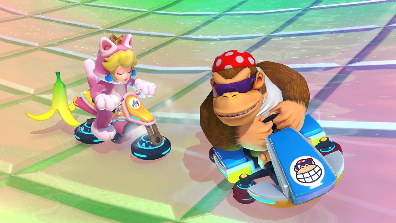 Mario Kart 8 Deluxe Spiny Cup 200cc - Funky Kong