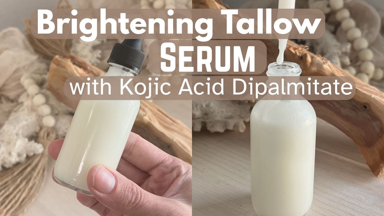 Tallow in a Serum!? How to Make a Luxurious Brightening serum with Montanov 202
