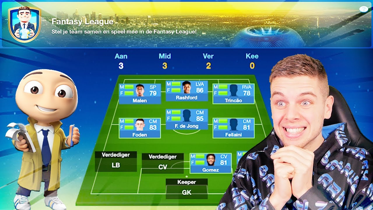 FANTASY TEAM MAKEN IN OSM! NIEUWE SERIE!!
