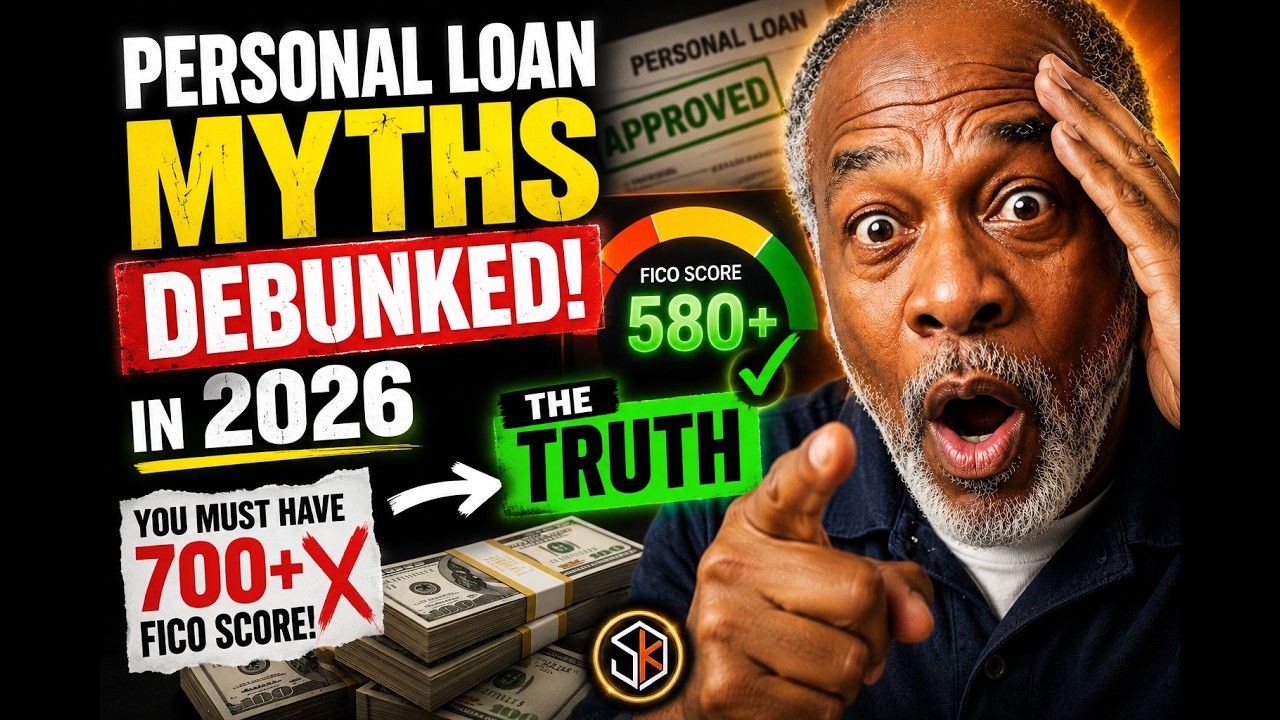 Personal Loan Myths Debunked in 2025 (e.g. You MUST Have a 700+ FICO Score) THE TRUTH💰CREDIT S6•E427