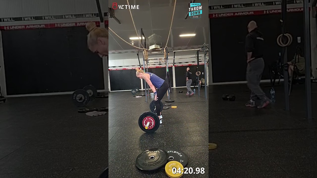 Ralitsa Koleva - VARNA THROWDOWN 26.1 A & B - CROSSFIT VARNA