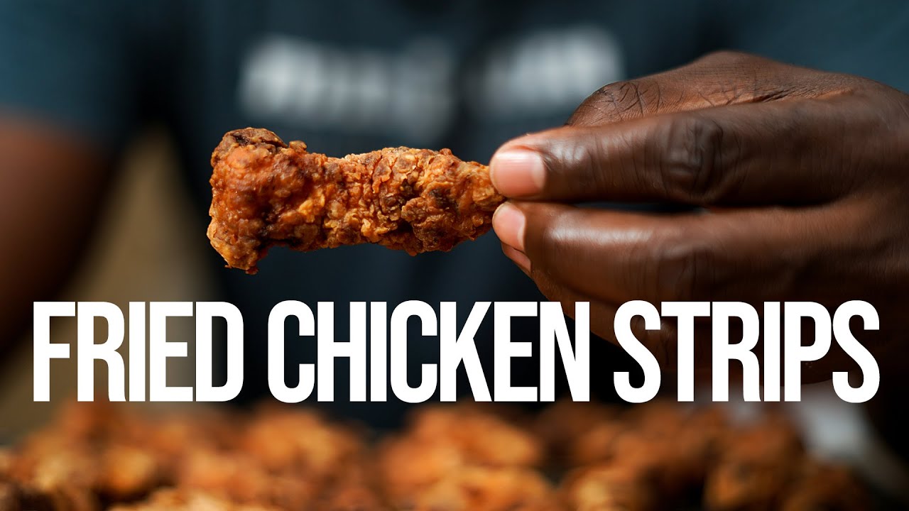 Delicious Crispy Fried Chicken Strips (Tenders)
