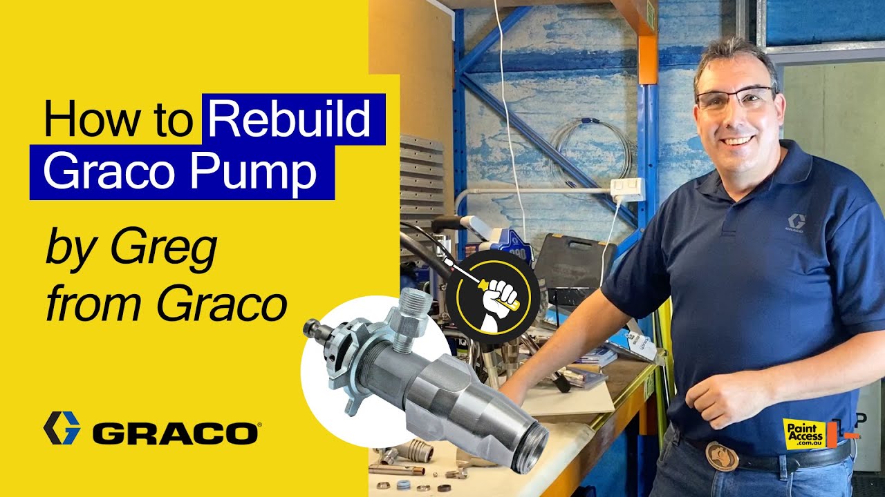 Graco Pump Rebuild By Greg from Graco - Best Tutorial Around