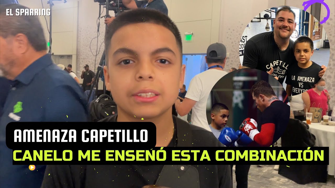 LA AMENAZA CAPETILLO - CANELO ME ENSEÑO ESTA COMBINACIÓN