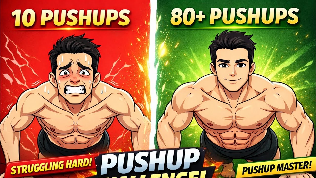 How To Do 80+ Push Ups In 1 Set (For Beginners) | No Gym, No Equipment