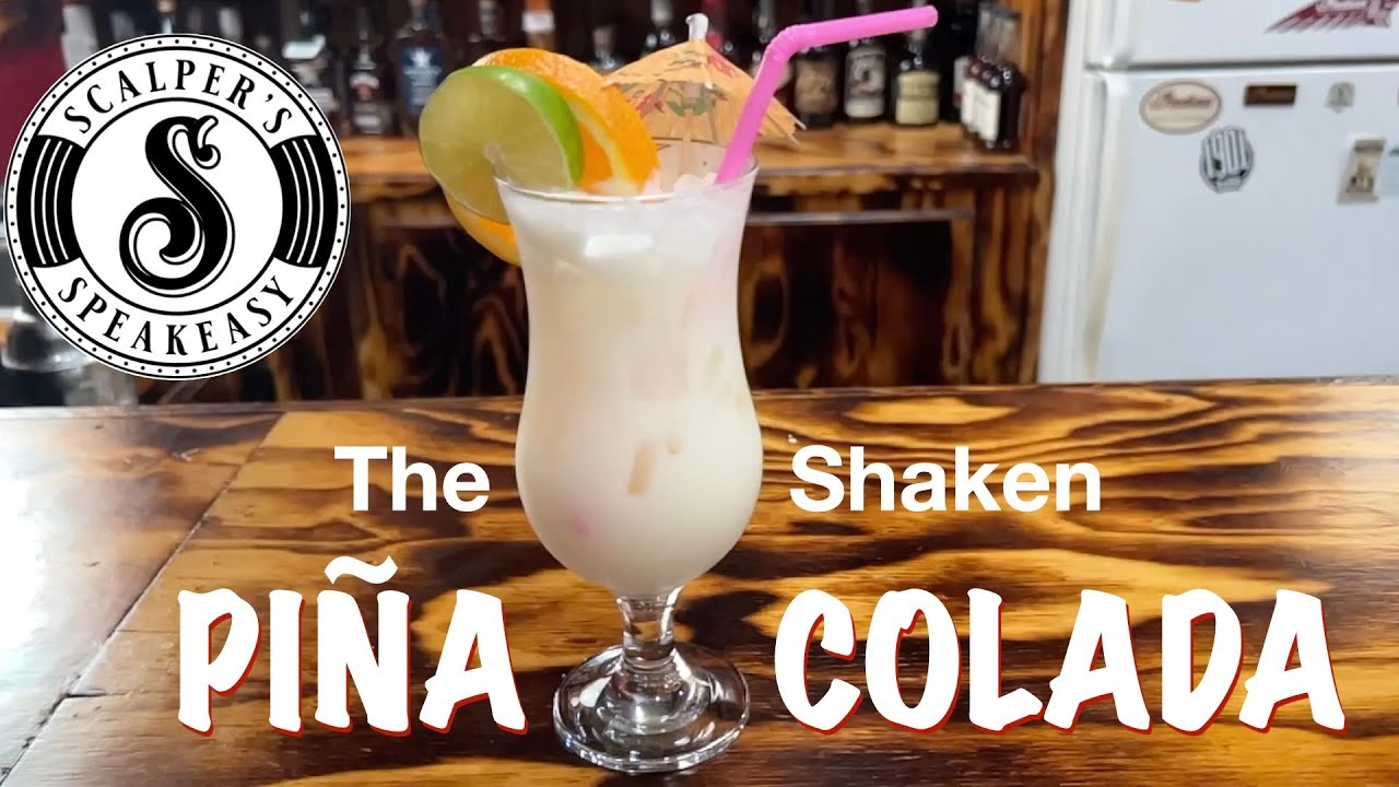 The Shaken Pina Colada!!