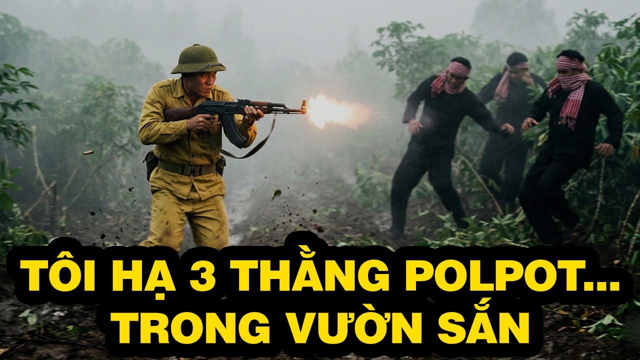 TÔI HẠ TẠI CHỖ 3 THẰNG POLPOT TRONG VƯỜN SẮN | CHIẾN TRƯỜNG K