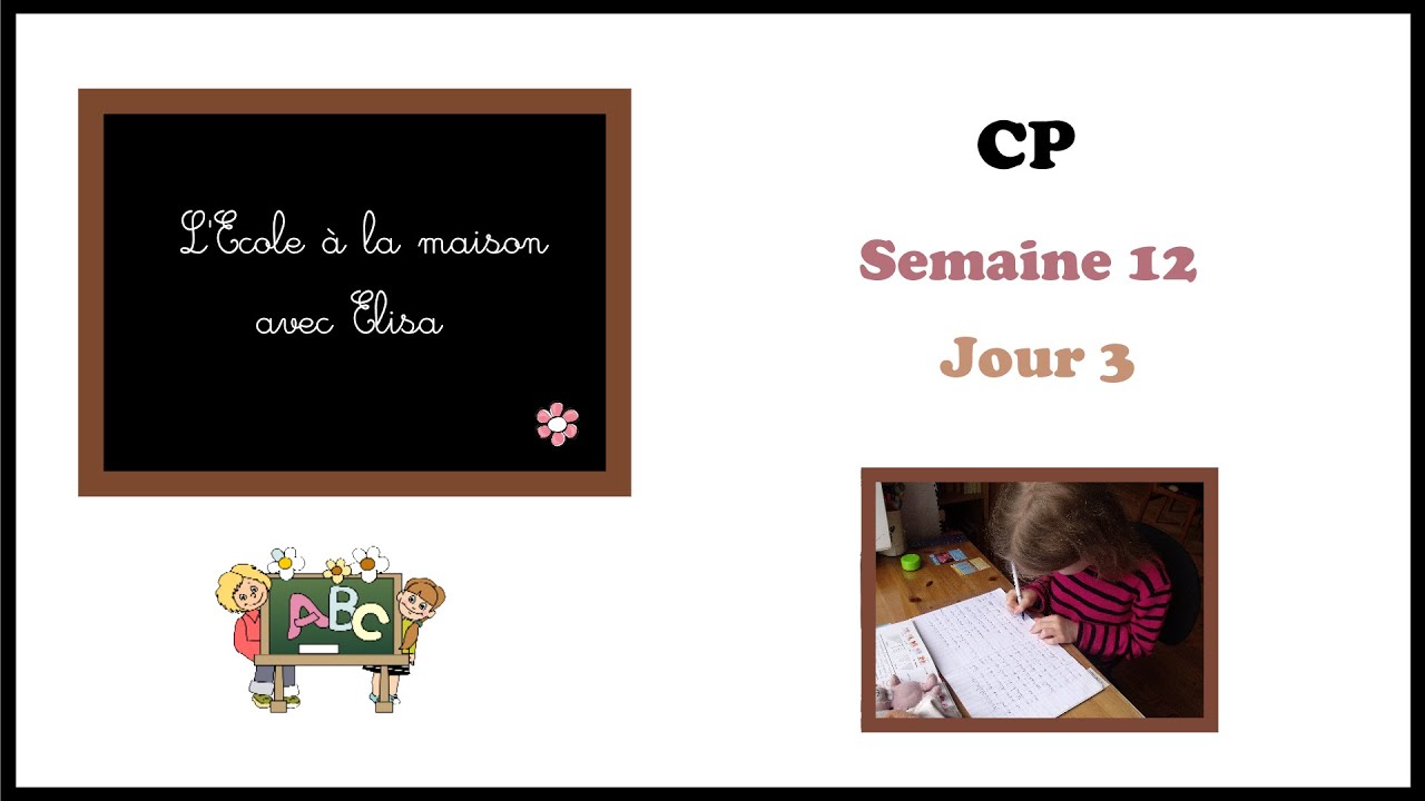 CP  -  Semaine 12 Jour 3
