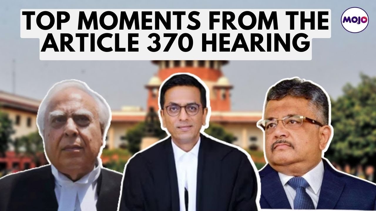 Article 370 Hearing In Supreme Court: Top Moments | From Sibal's History Lesson To SG Mehta's Poetry