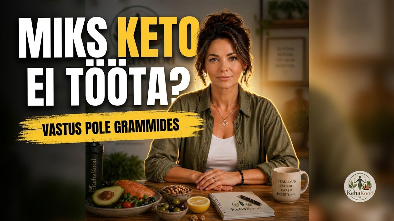 Miks keto EI t&ouml;&ouml;ta? Vastus pole grammides⎜Keto loogika #toitumine