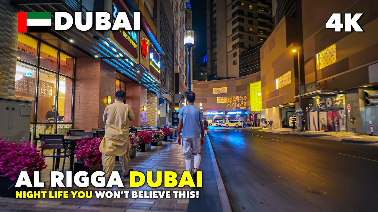 🇦🇪You Won’t Believe Dubai Nightlife – Al Rigga Deira 2025 Walking Tour! [4K]