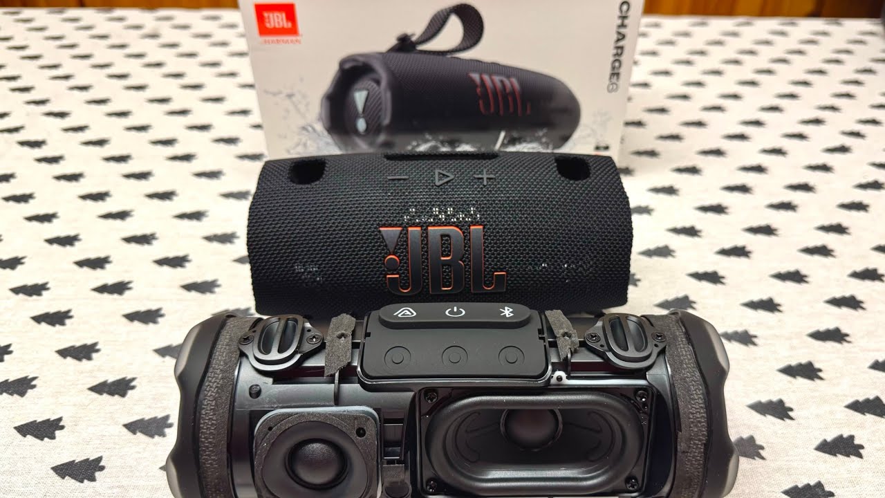 JBL Charge 6 unboxing (vs Charge 5) + How to remove the cover