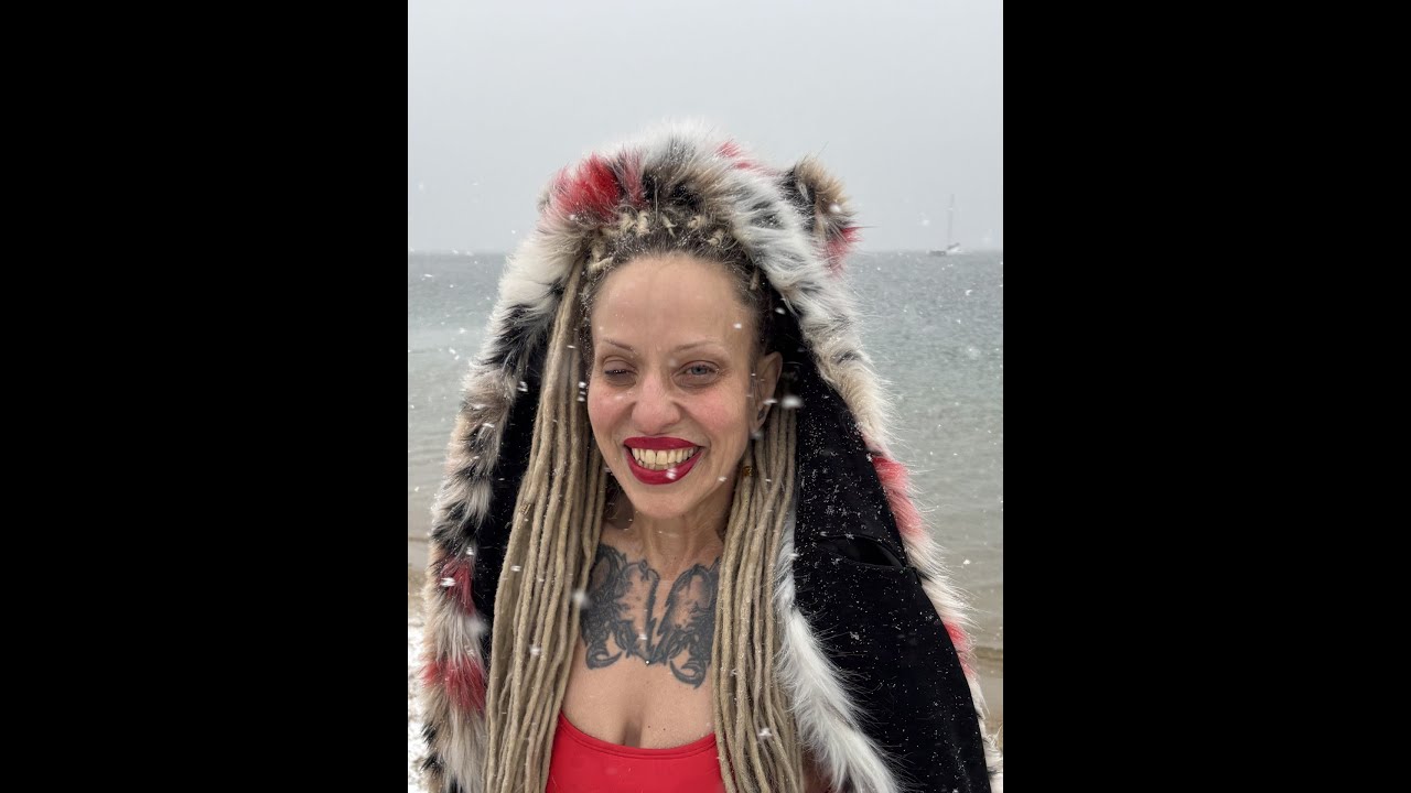 Polar Bear plunge in Boston on Jan 1, 2026
