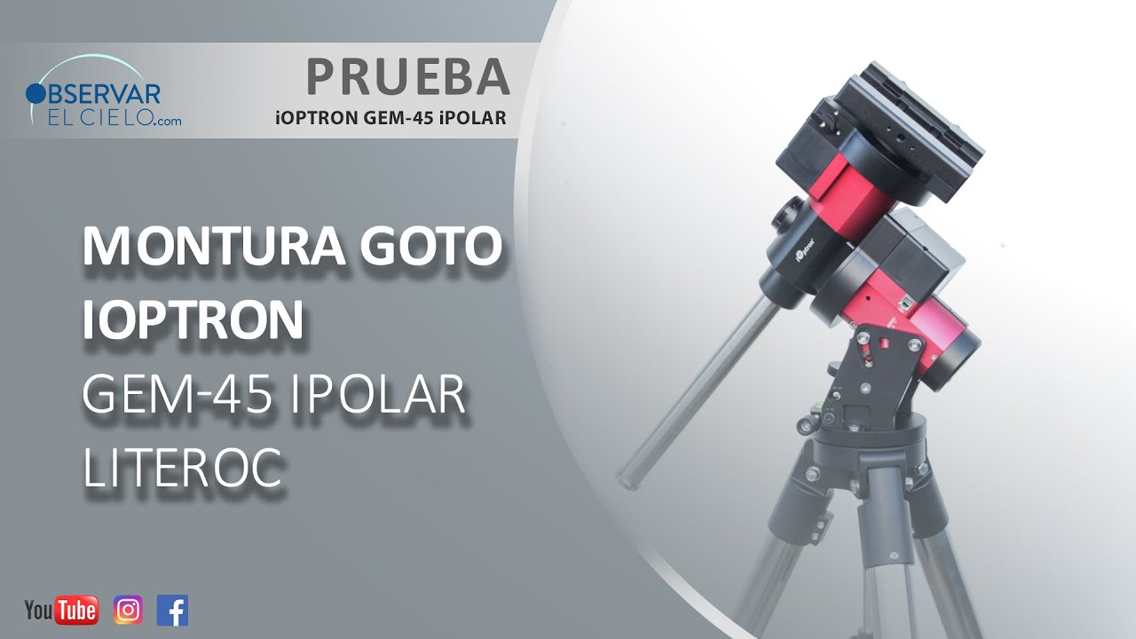 MONTURA iOPTRON GEM-45 iPOLAR