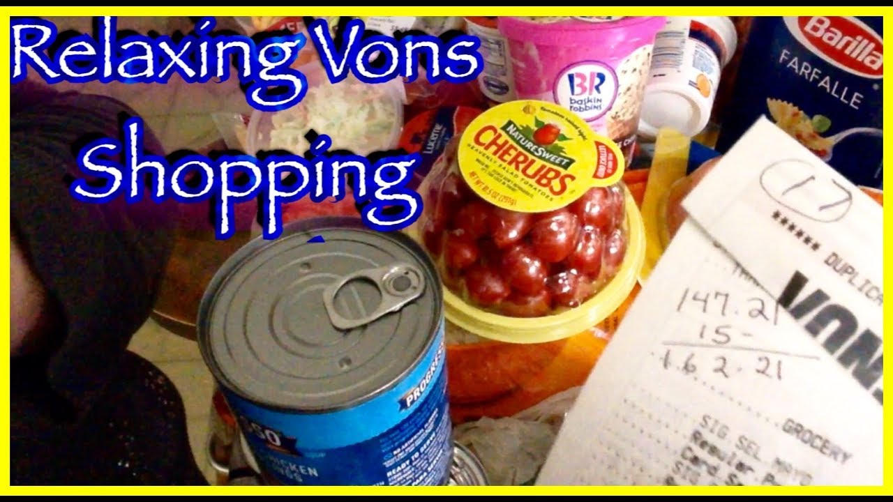 Gentle Whispering up close to the Mic, Vons Shopping Haul ASMR