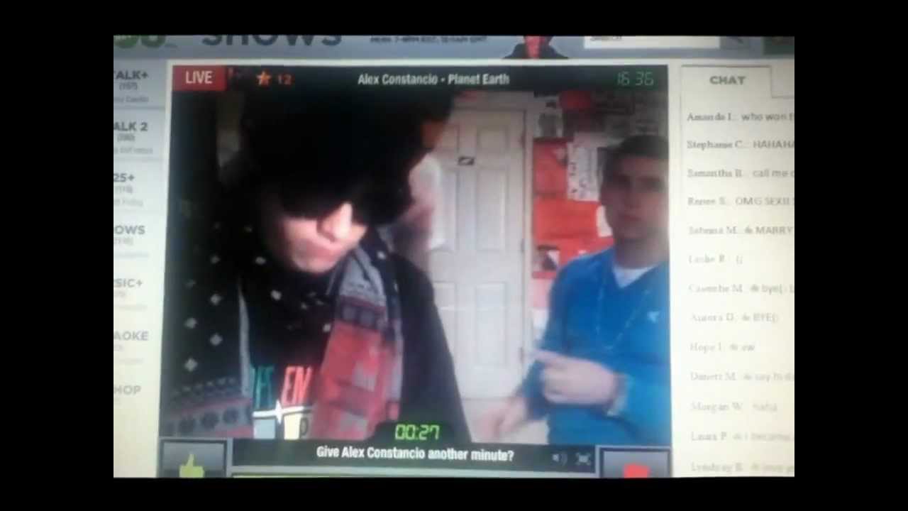 Alex Constancio, Robert Villanueva, and Zach Dorsey on younow