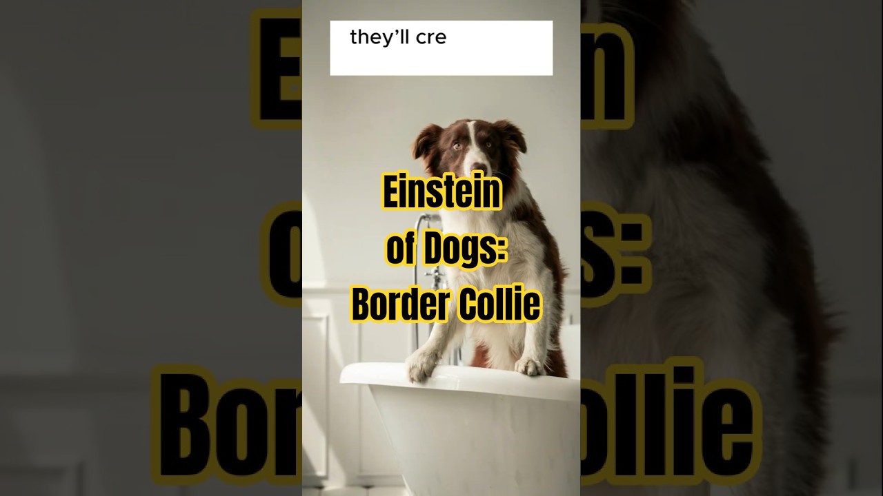 Dog Trivia #8: Border Collies Are Too Smart for Their Own Good 🧠  