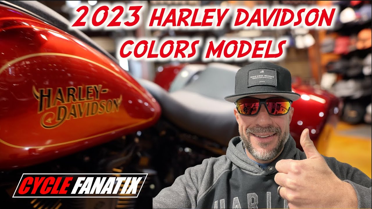 NEW 2023 Harley Davidson MODEL COLORS 