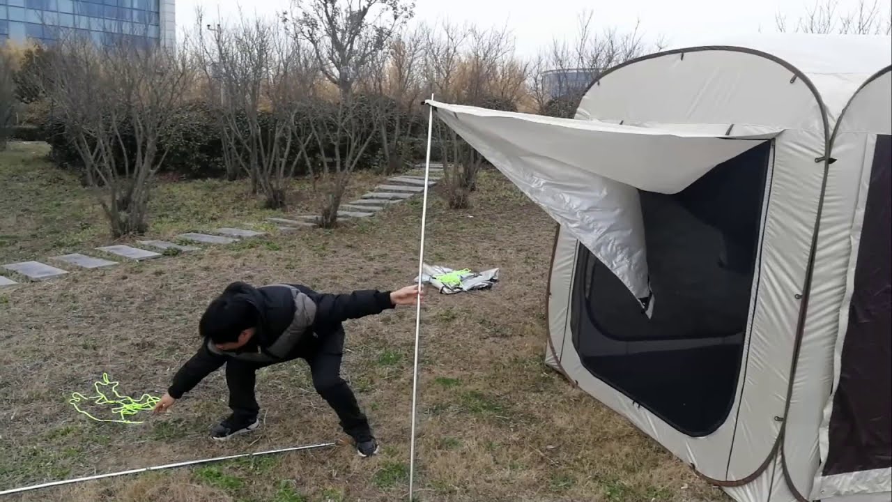 New style of pop suv/Car tailgate tent with upgrade for outdoor
