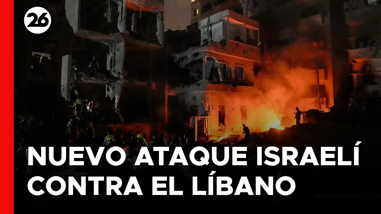 MEDIO ORIENTE | Un ataque israelí golpeó los suburbios en Beirut