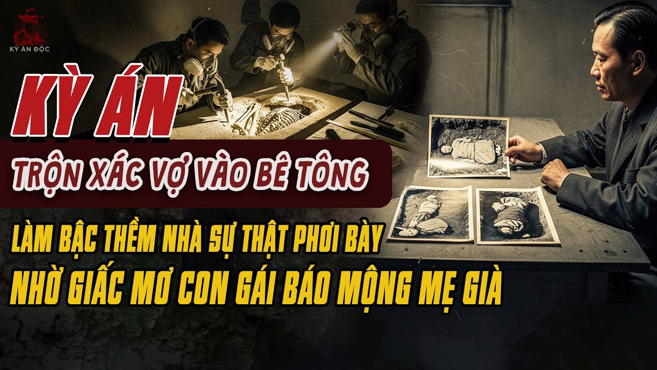 🚨Kỳ Án Trung Quốc: Trộn Xác Vợ Vào BÊ TÔNG Làm Bậc Thềm Nhà Sự Thật Phơi Bày Nhờ Giấc Mơ Mẹ Già