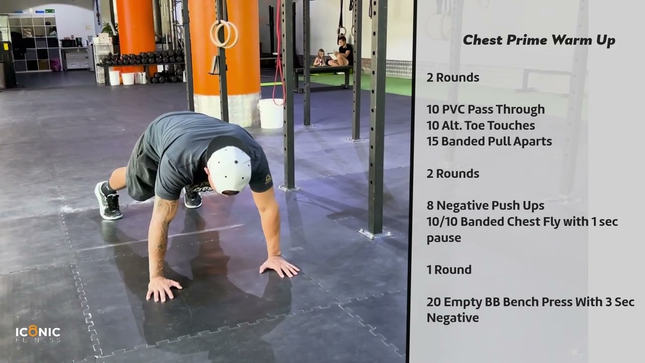 Chest Prime Warm Up