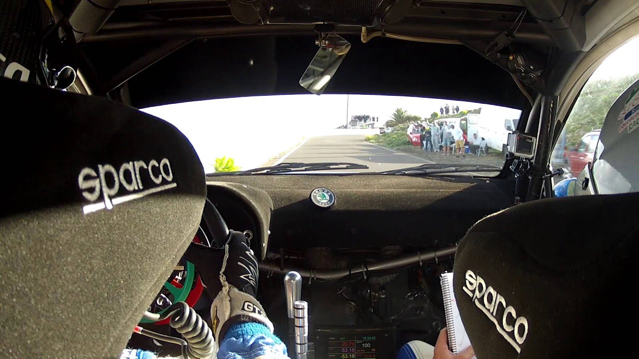 Rally Isla de Lanzarote TC2 Tabayesco Los Valles A. Viera V. Perez