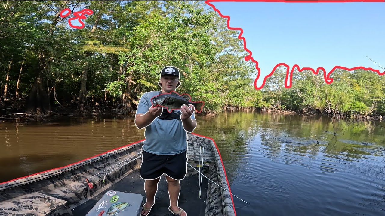 Bass fishing at Chipola River was TUFF
