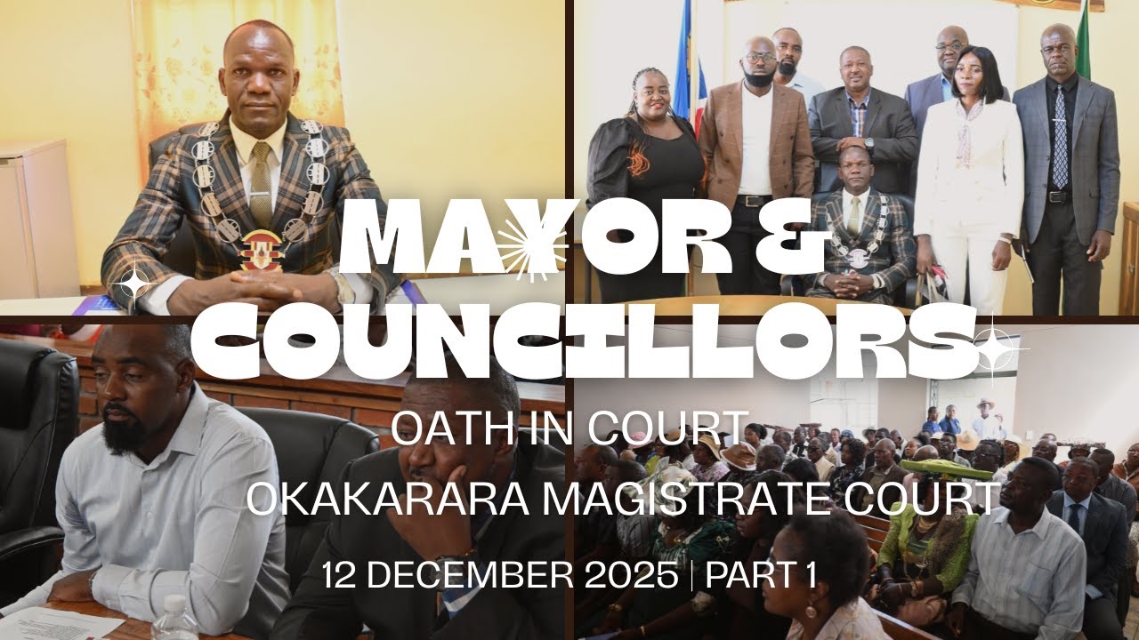 Part.1“Okakarara Town Council | Mayor and Councillors Oath Taking Ceremony 2025”