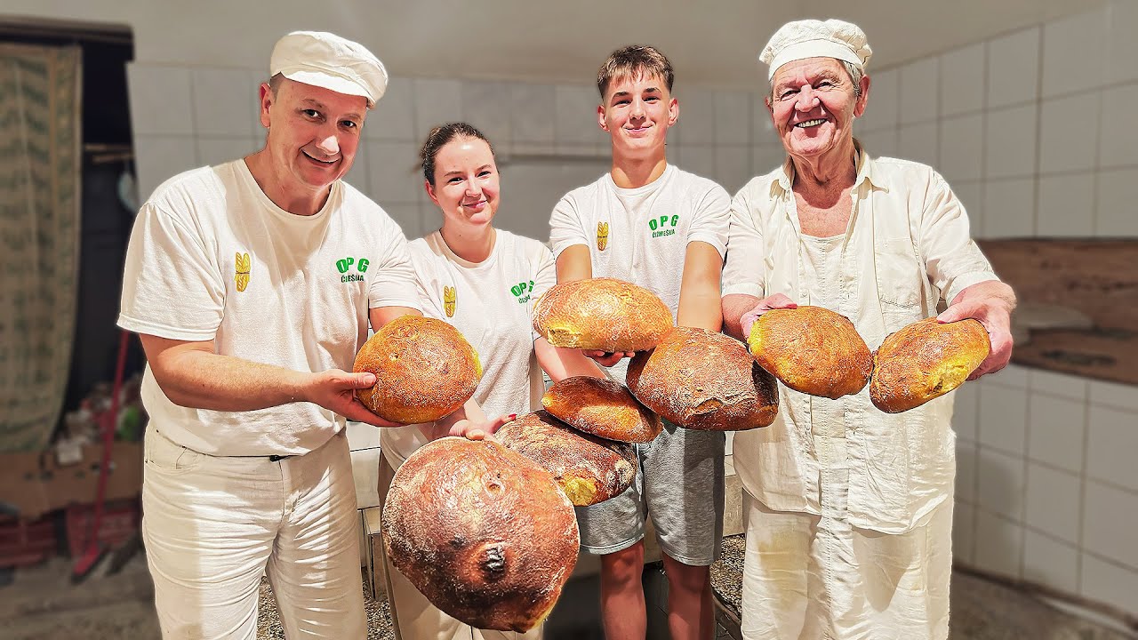 Four Generations of Bakers Making Bread Like the World Has Never Seen!