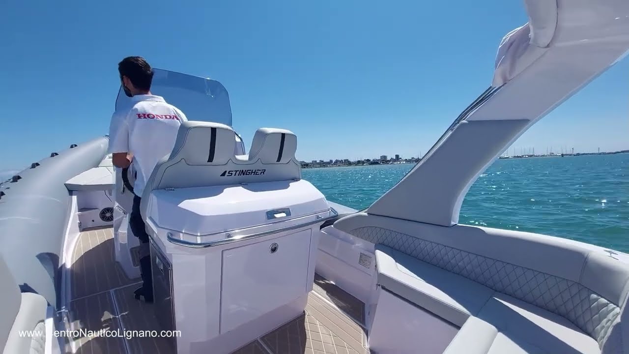 Italboats Stingher 28 GT e Honda Marine BF350 - uncut version - Centro Nautico Lignano