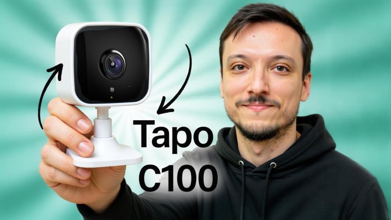 A MAIS BARATA CÂMERA INTELIGENTE COMPATÍVEL COM ALEXA | Tapo C100 | Tutorial de Configuração