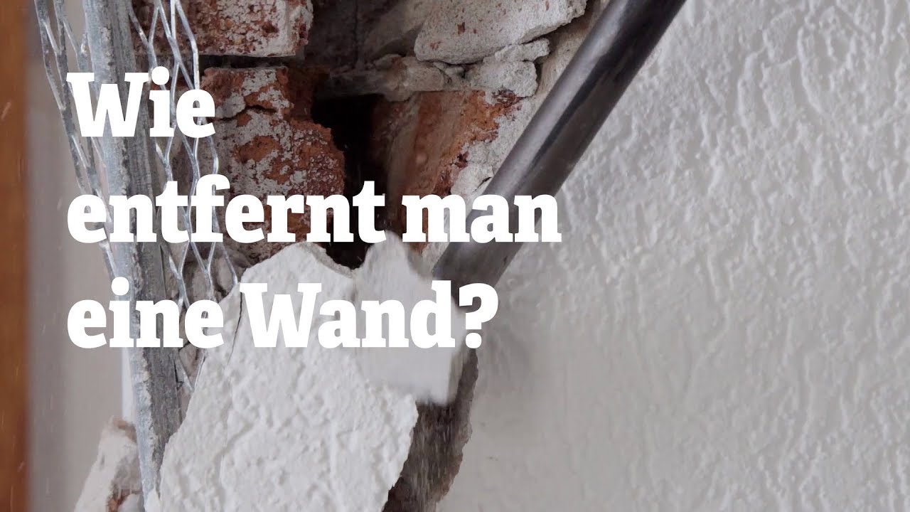 Wand entfernen - Wie entfernt man eine Wand? | RentSetGo